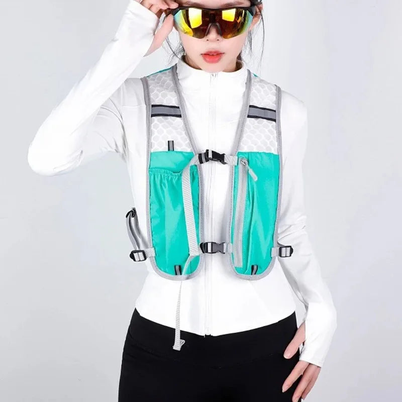 Ultralight Running Hydration Vest | Breathable Unisex Pack for 500ml Bottle — Running, Hiking & Cycling