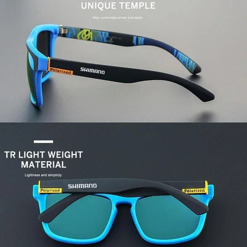 Classic Square UV400 Polarised Sports Sunglasses | Unisex | Cycling, Fishing, Driving & Outdoor