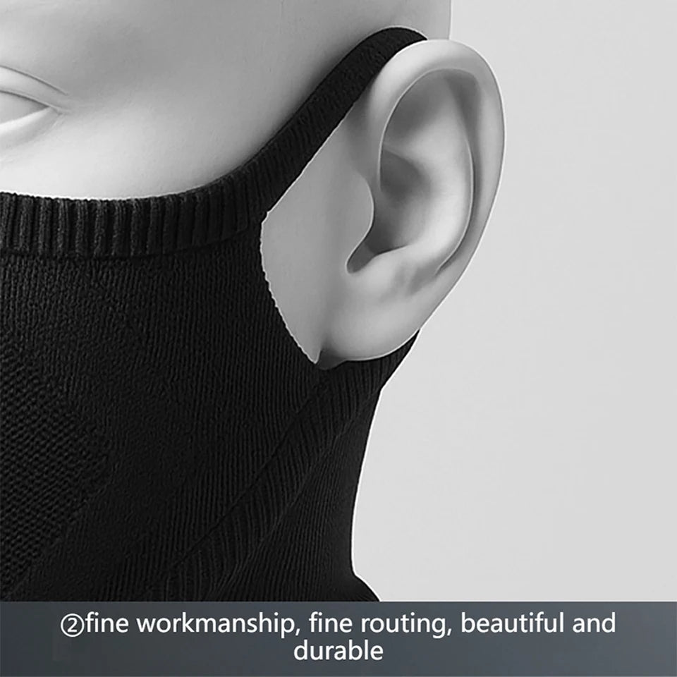 Winter Hat Accessories: KoKossi Windproof, Breathable, Ear Hanging Neck Protection Face Cover for Outdoor Sports / Rungear