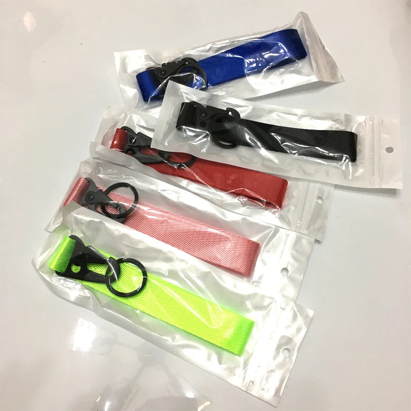 Running Accessories Gear: Webbing, Woven Wrist Lanyard Cord Keychain Hand Strap / Rungear