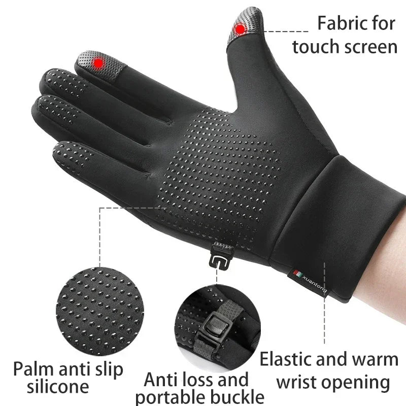 Lightweight Water Resistant Gloves for Men Women