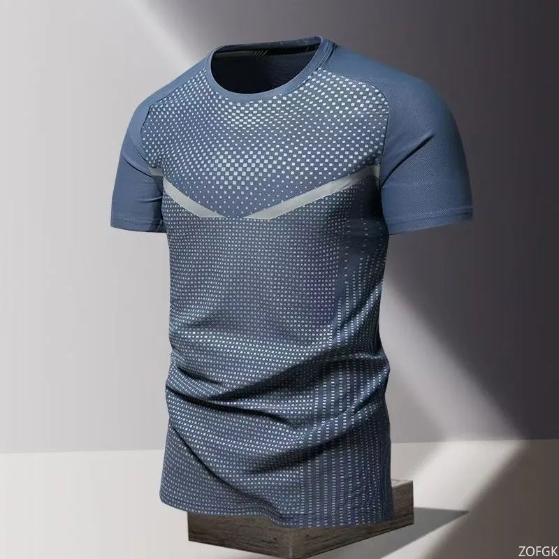 Men's Quick Drying Apparel: Oversized Loose Round Neck Short Sleeved Shirt / Rungear