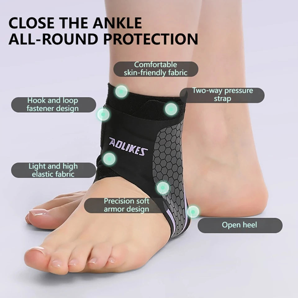 Structured Ankle Protector | Hex Grip Panel, Anti-Twist Support | RUNGEAR