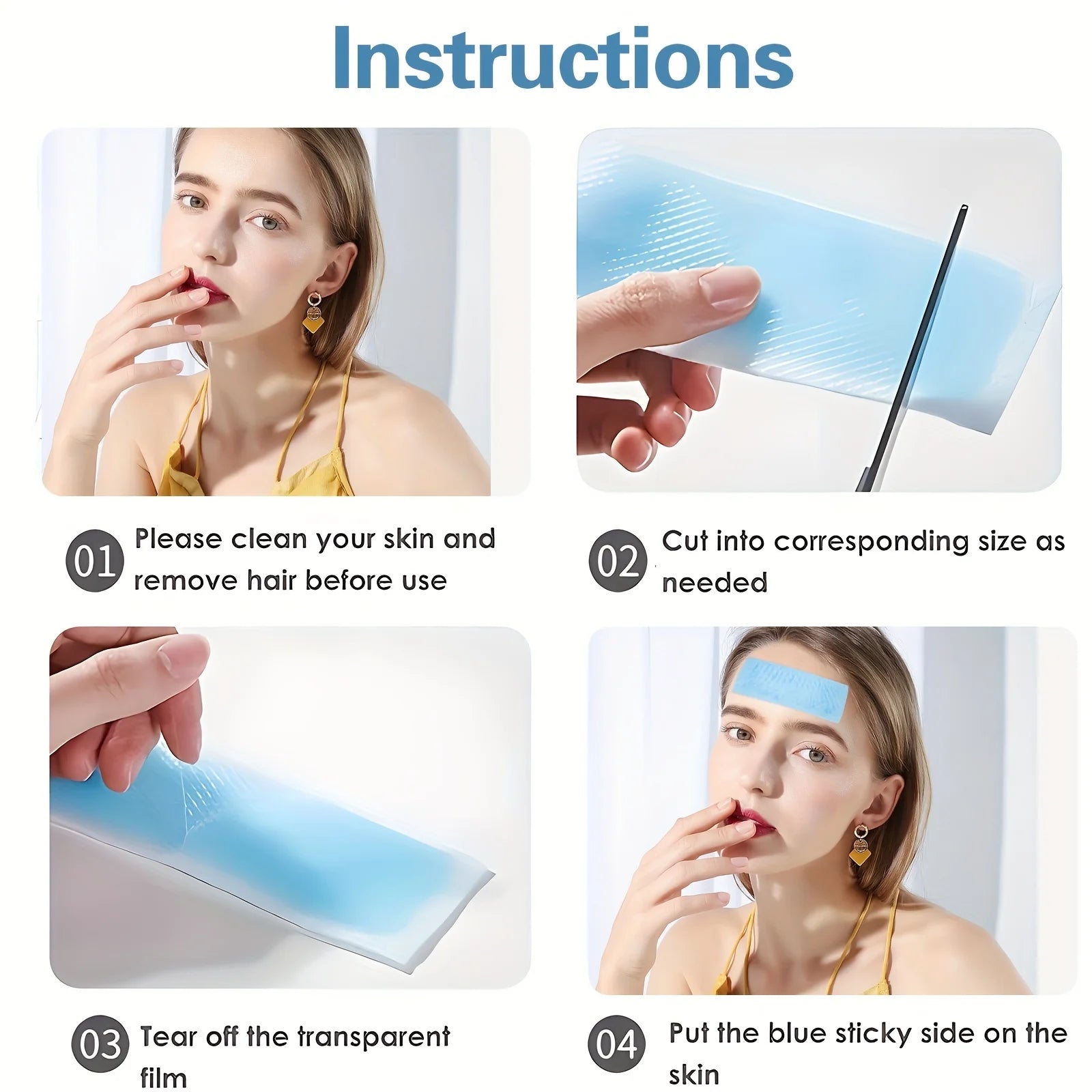 Cooling Gel Patches – Instant Physical Cooling Sheets for Fever, Heatstroke & Summer Relief | Adults & Kids
