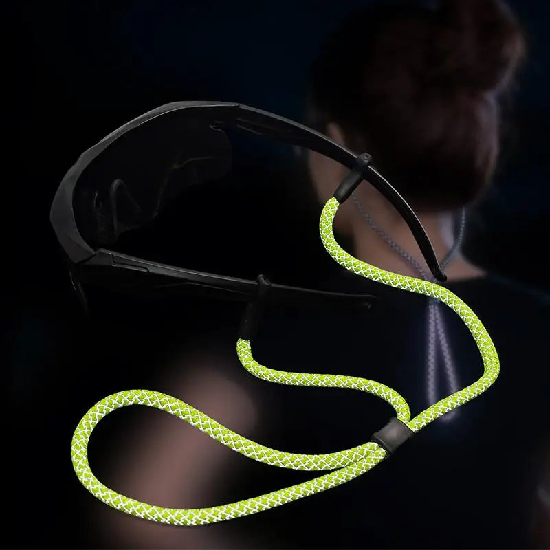 Sports Eyewear Lanyard & Neck Cord | Non-Slip Adjustable Silicone Sunglasses Strap | RUNGEAR