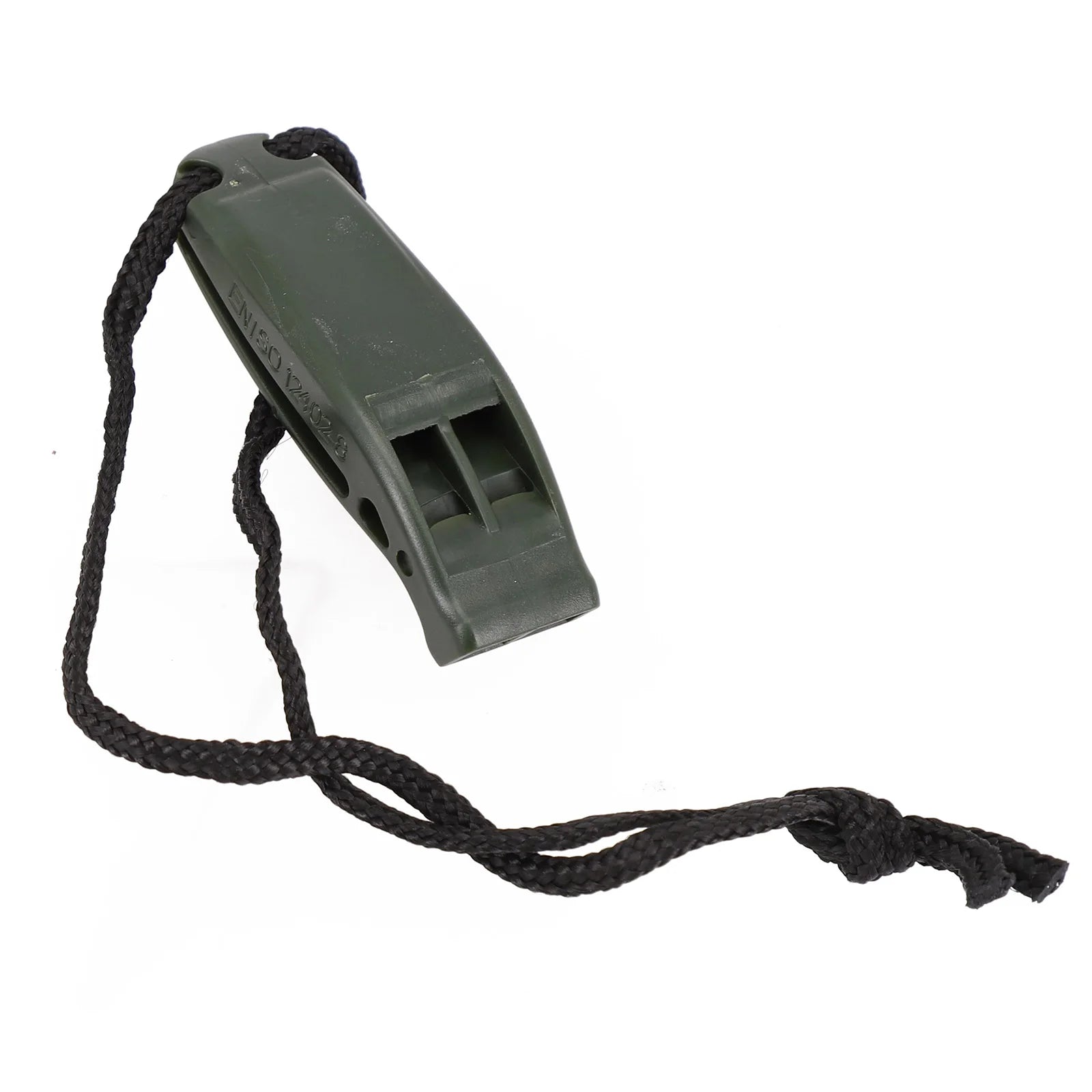 Dual-Frequency Safety Whistle – Pealess, Loud, Waterproof-Ready | Scuba Diving, Kayaking & Emergency Safety | Orange & Black