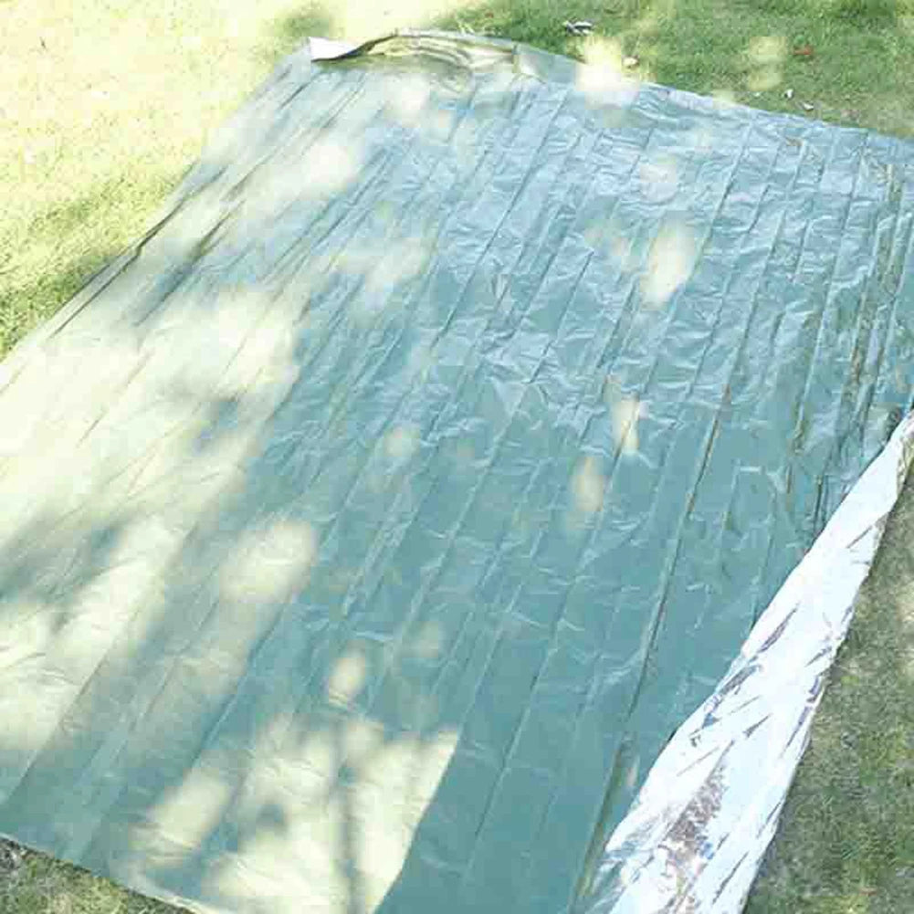 RUNGEAR Emergency Foil Thermal Blanket | Windproof & Waterproof Survival Blanket — Single, 5-Pack & 10-Pack