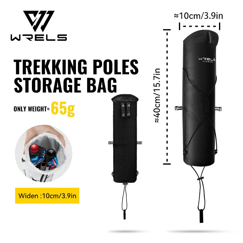 Ultralight Hiking Pole Storage Bag | Waterproof Nylon | Trail Running & Trekking