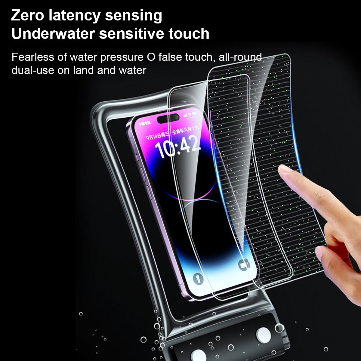 Waterproof Phone Case Dry Bag | IPX8 Floating Pouch with Lanyard for Swimming & Outdoors