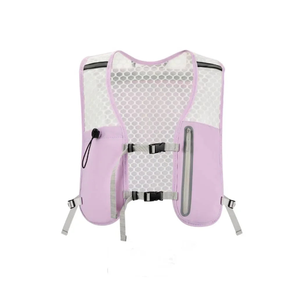 ISKYBOB Running Hydration Vest – Breathable, Reflective & Non-Slip Trail Running Pack
