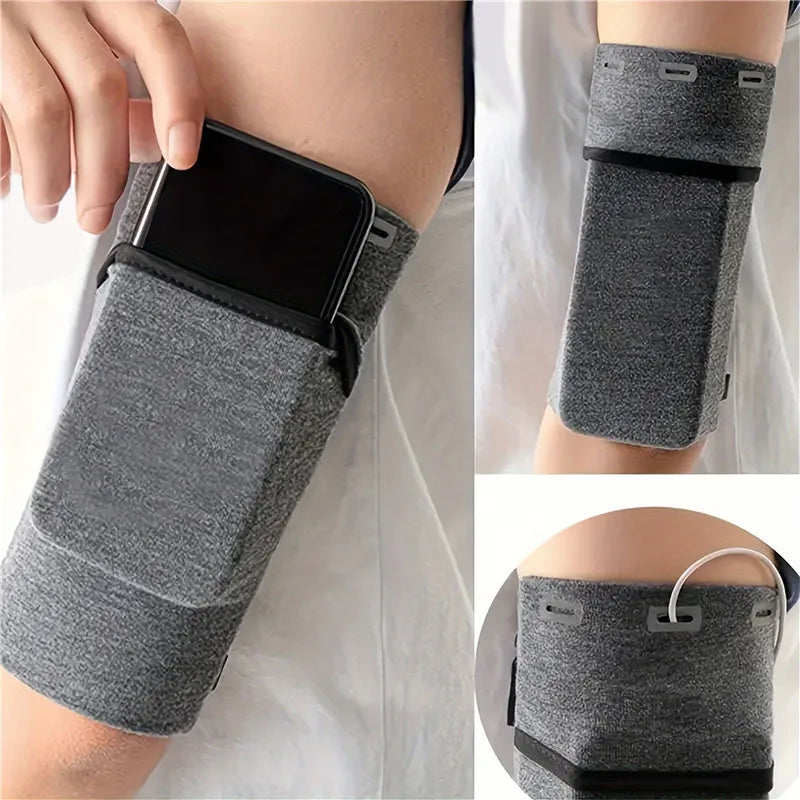 Running Phone Arm Bag | Zippered Breathable Sports Armband for Jogging & Outdoor Activities