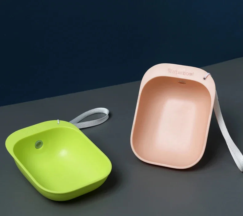 Portable Pet Water Bottle with Fold-Out Bowl – For Dogs & Cats