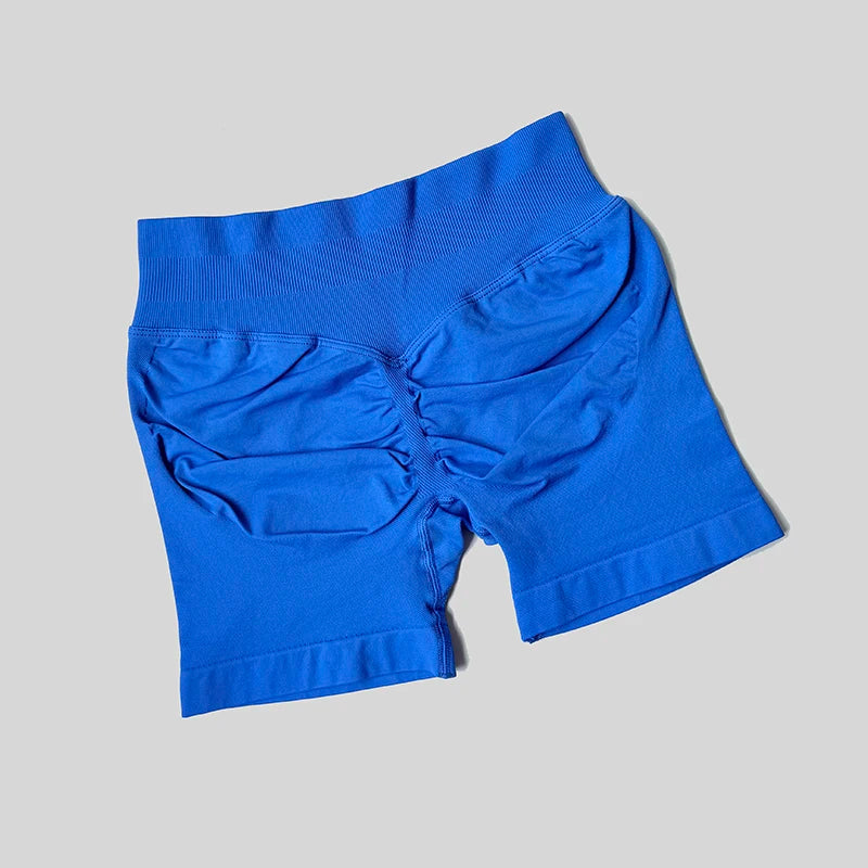 Women's Summer Apparel: Breathable, Thin, High Waisted Casual Sports Shorts, T 4.5" Low Ribbed Band / Rungear