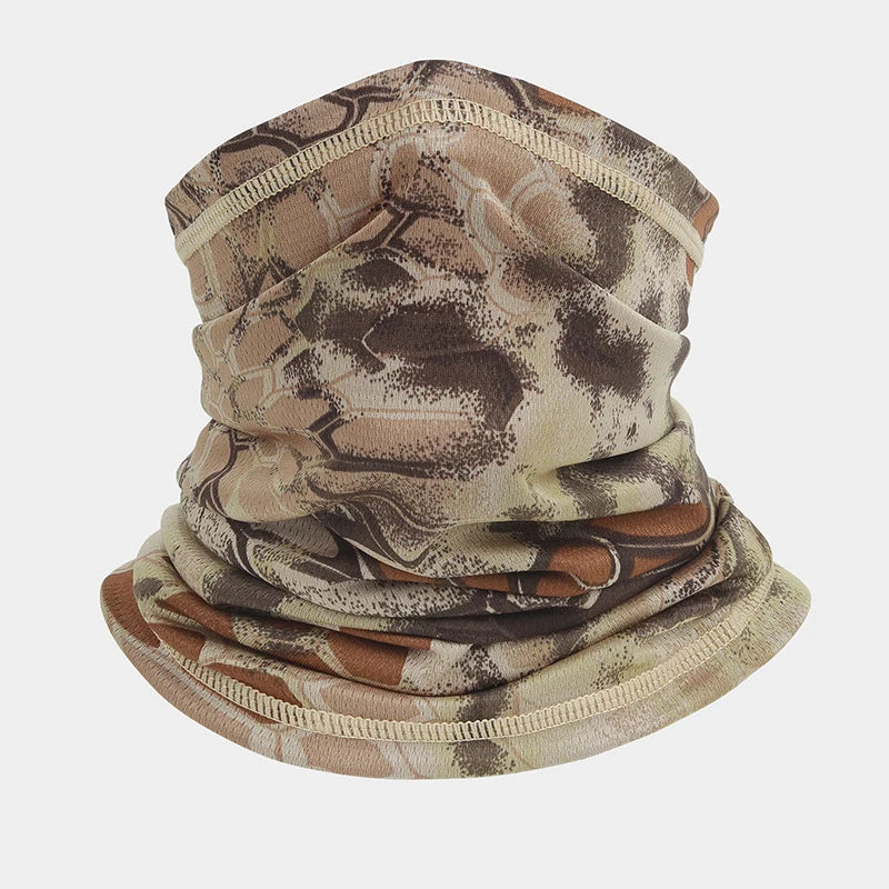 Running Gaiter Accessories: Camouflage Outdoor Sports Breathable Neck Gaiter / Rungear