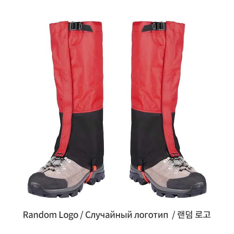 Waterproof Knee-High Leg Gaiters | Hiking, Snow & Trail Boot Covers