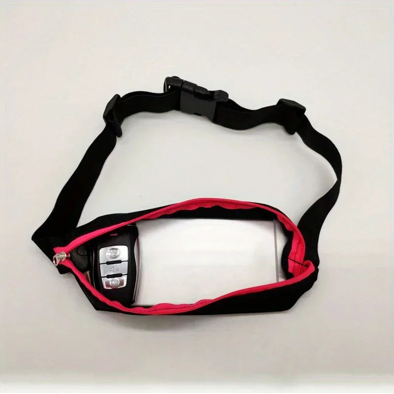 Invisible Mini Waterproof Running Belt | Elastic Waist Pack