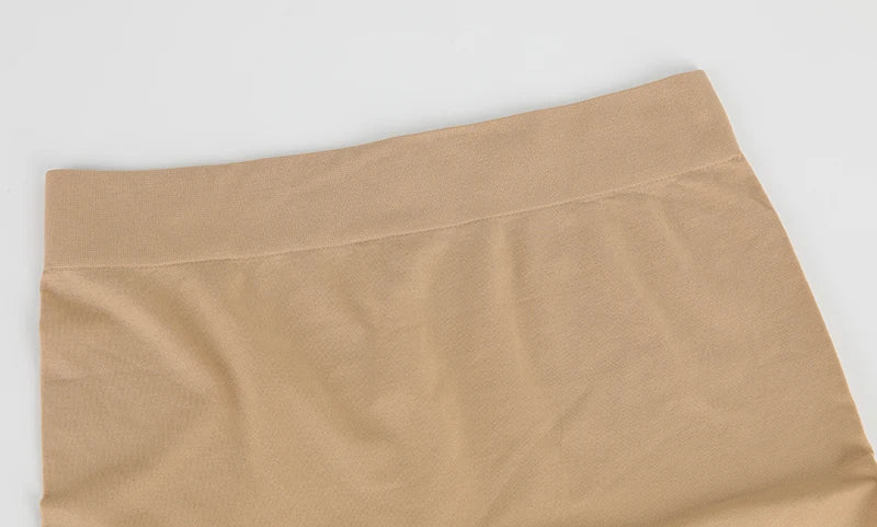 Plus Size Women's High Waisted Tummy Control Slimming Waist Trainer Shapewear Shorts