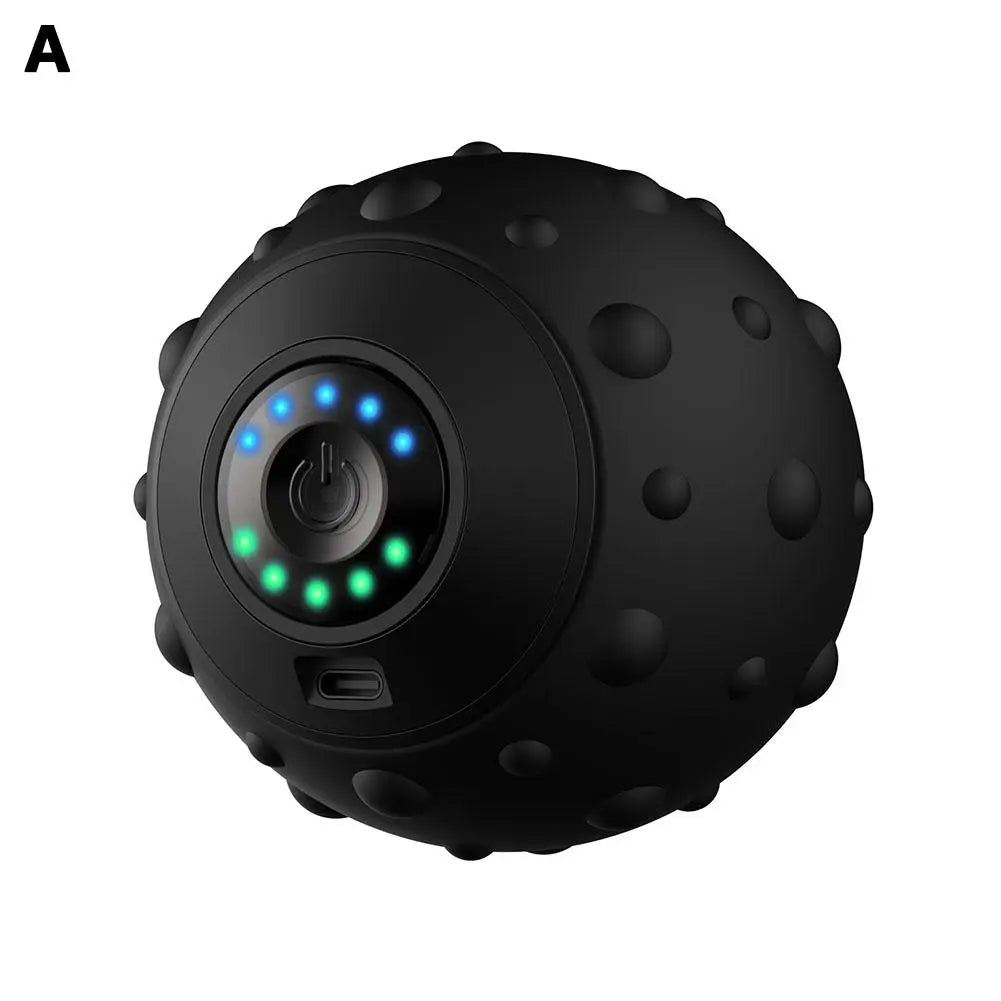 Vibrating Fascia Ball Massager – Electric Muscle Relaxation & Deep Tissue Recovery for Yoga, Fitness & Body Care
