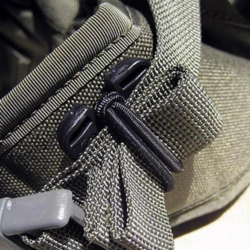 Trail Gear Accessories: 2PC Backpack Buckle Clamp Carabiner, Nylon Bag Hanger Hook / Rungear