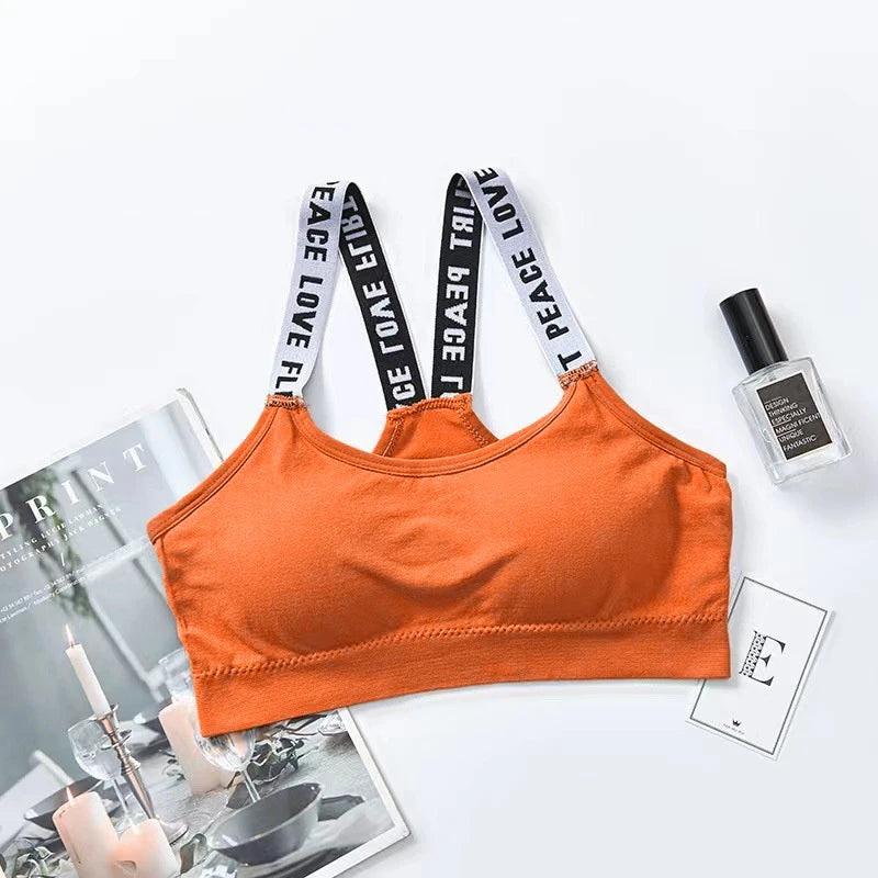 Women's Push-Up Sports Bra with Support Pads