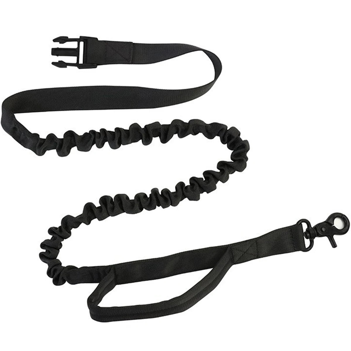 Hands-Free Dog Leash with Waist Bag – Reflective Retractable Elastic Belt for Running & Hiking | Quick Release | 3 Colours