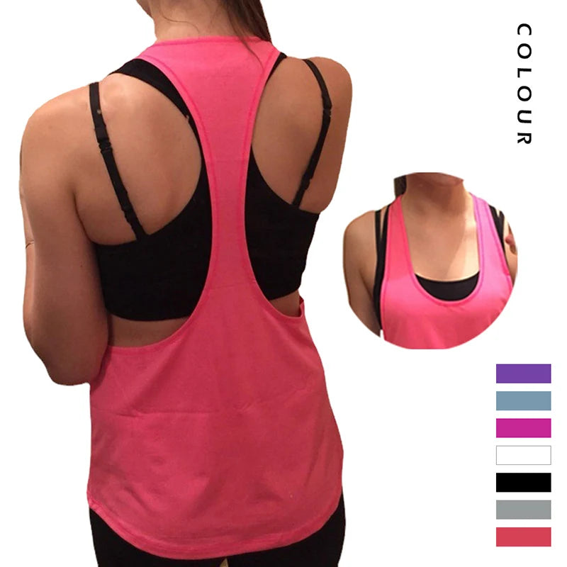 Women's Quick-Dry Apparel: Sleeveless Sports Wear Tank Top Clothes for Running and Workout / Rungear