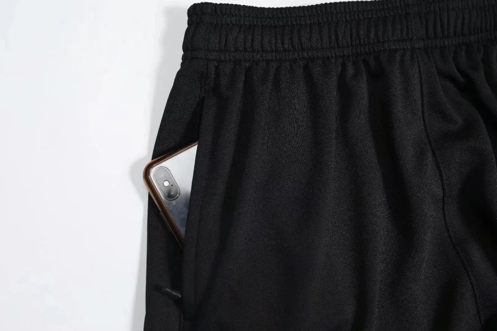Men's Quick-Dry Running Trackpants – Slim Fit, Elastic Waist | Gym & Training