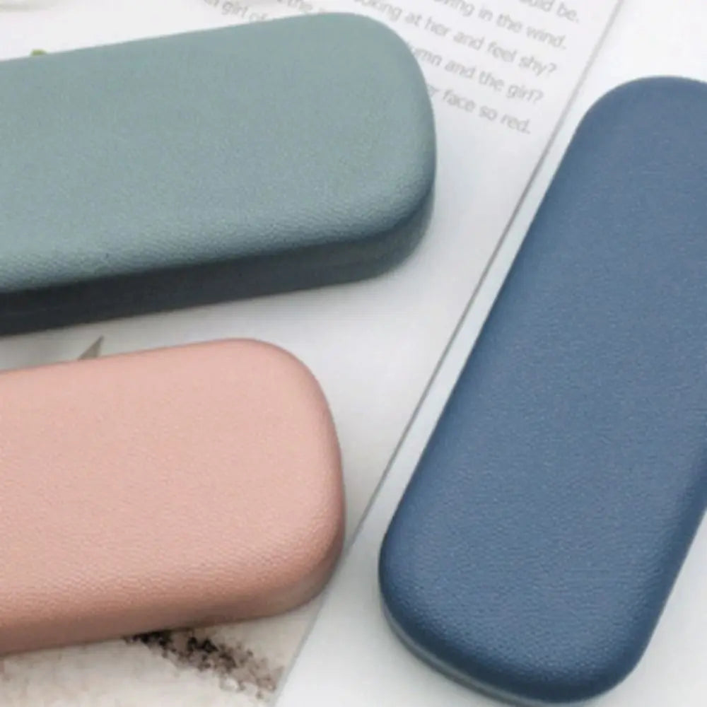 Portable Retro Hard Shell Glasses Case | Sunglasses & Eyeglass Box for Men & Women