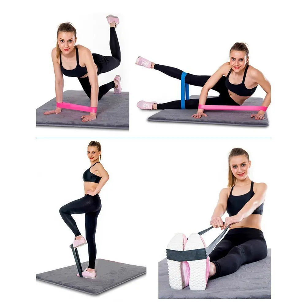 Running Recovery Gear: Exercise Workout Resistance Stretch Bands For Strength Training / Rungear
