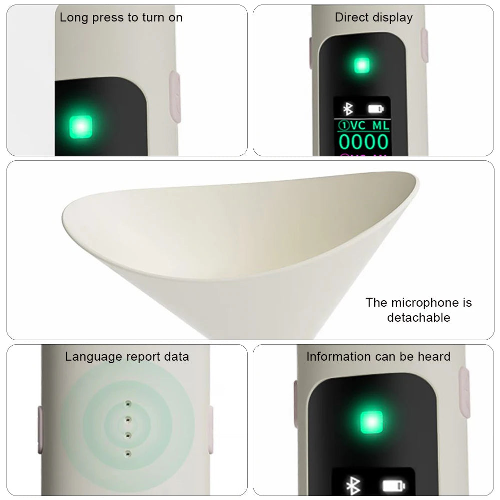 Portable Electronic Respiratory Trainer | Smart Bluetooth Lung Capacity Tester
