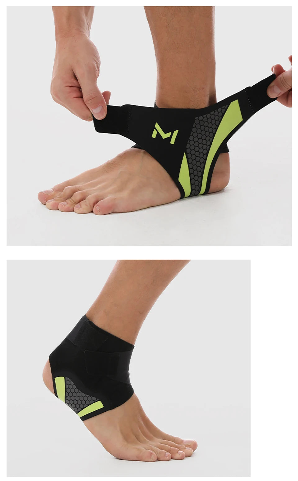 Sports Ankle Support Brace | Anti-Sprain Protection for Running & Basketball | Unisex