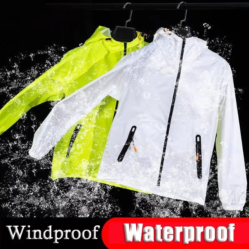 Running Jackets Apparel: (M-3XL) Unisex, Waterproof Jacket And Pants Set / Rungear