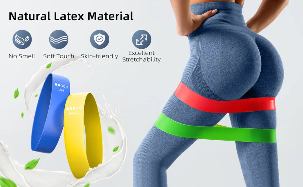 Running Recovery Gear: Exercise Workout Resistance Stretch Bands For Strength Training / Rungear