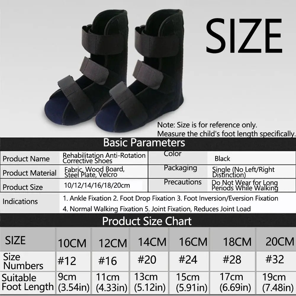 Adjustable Ankle Support Walking Boot | Anti-Rotation, Breathable | RUNGEAR