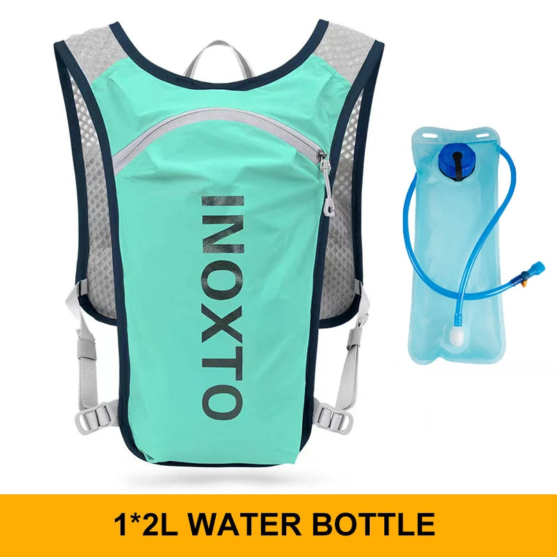 INOXTO 5L Breathable Hydration Vest – Lightweight Running & Cycling Backpack for Marathon & Hiking