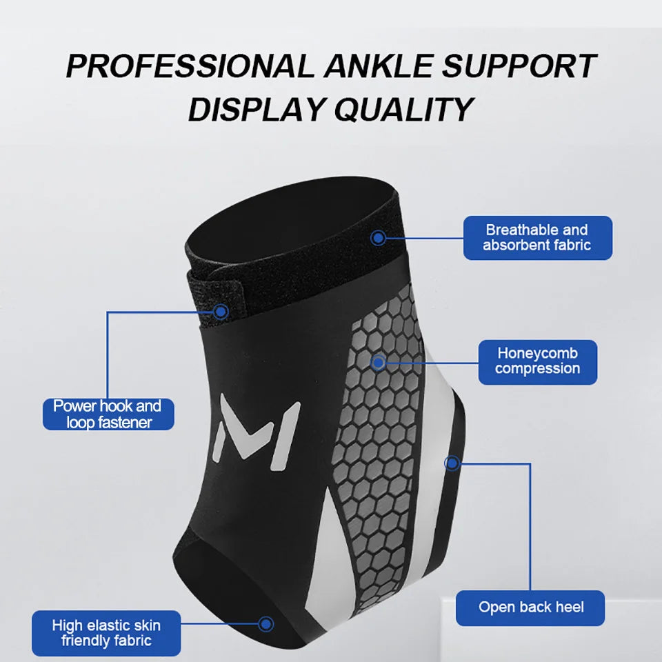 Sports Ankle Support Brace | Anti-Sprain Protection for Running & Basketball | Unisex