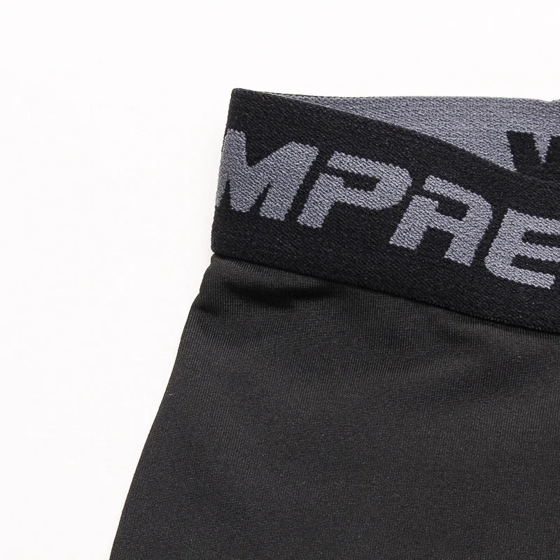 Men's High Stretch Winter Fleece Sports Fitness Training Leggings