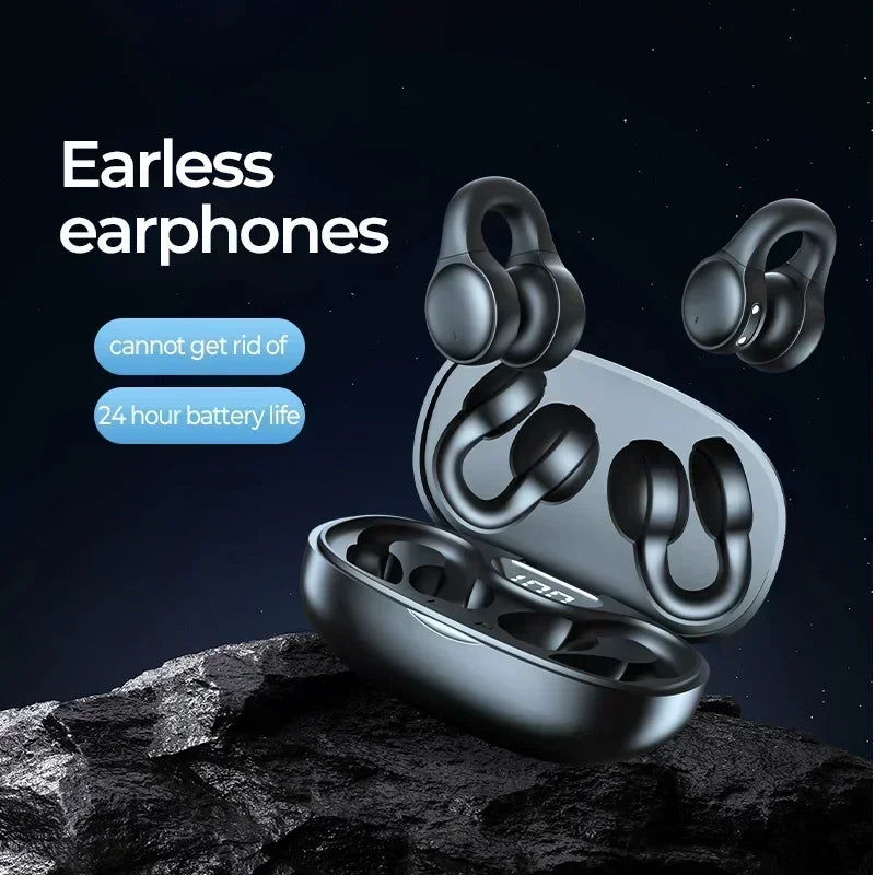 Running Earbuds Accessories: TWS X58 Wireless, Bluetooth, Waterproof, Bone Conduction, Sports Earbuds Ear Hook With Mic / Rungear