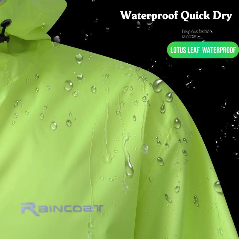 Running Jackets Apparel: (M-3XL) Unisex, Waterproof Jacket And Pants Set / Rungear