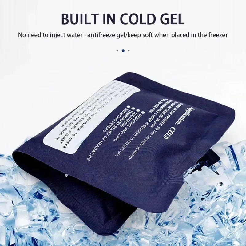 Reusable Hot & Cold Gel Therapy Pack – Eco-Friendly Ice & Heat Pack for Post-Workout Recovery & Pain Relief
