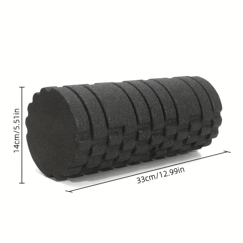 High-Density EPP Foam Roller – 33cm Textured Massage Roller for Muscle Recovery & Myofascial Release