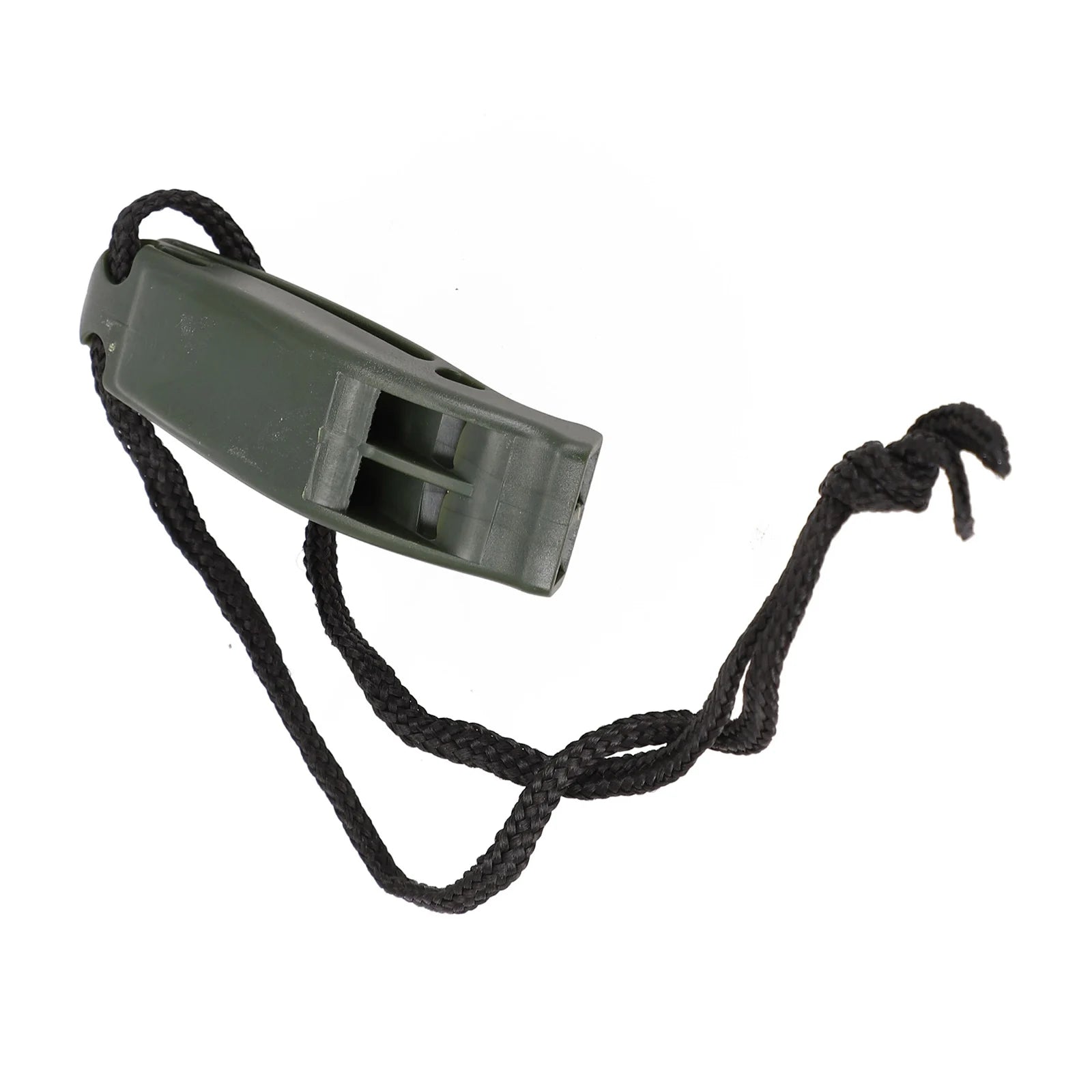 Dual-Frequency Safety Whistle – Pealess, Loud, Waterproof-Ready | Scuba Diving, Kayaking & Emergency Safety | Orange & Black