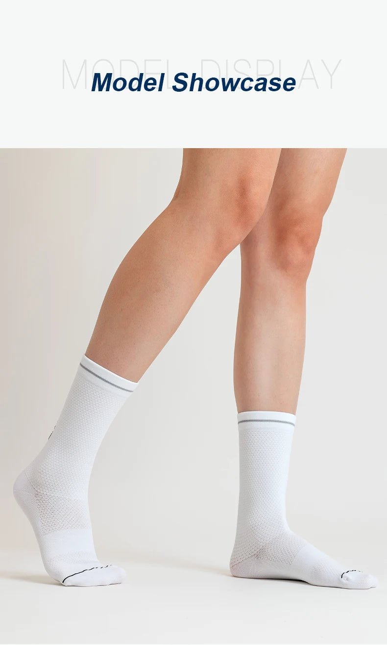 INBIKE Women's Toe-Separated Compression Running Socks | Moisture-Wicking Sport Socks for Running & Hiking