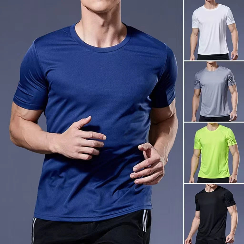Men's Jersey Sportswear Running Quick Dry Compression Sport T-Shirt Sportswear