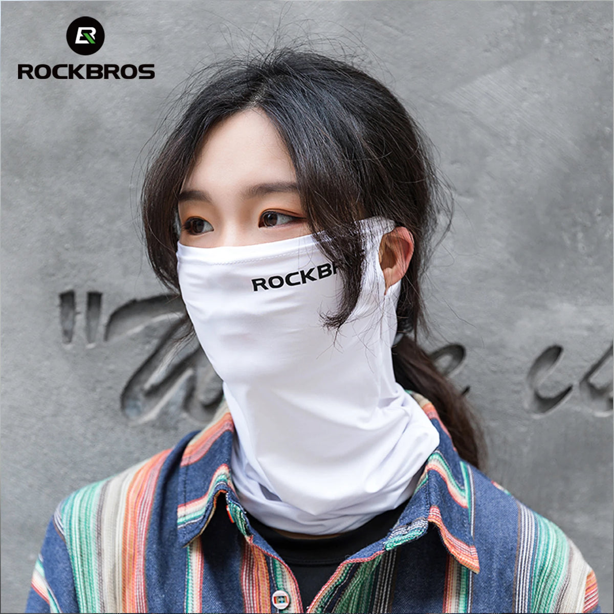 Ice Silk Neck Gaiter | UV400 Cooling Face Mask for Running & Outdoor Sports | RUNGEAR