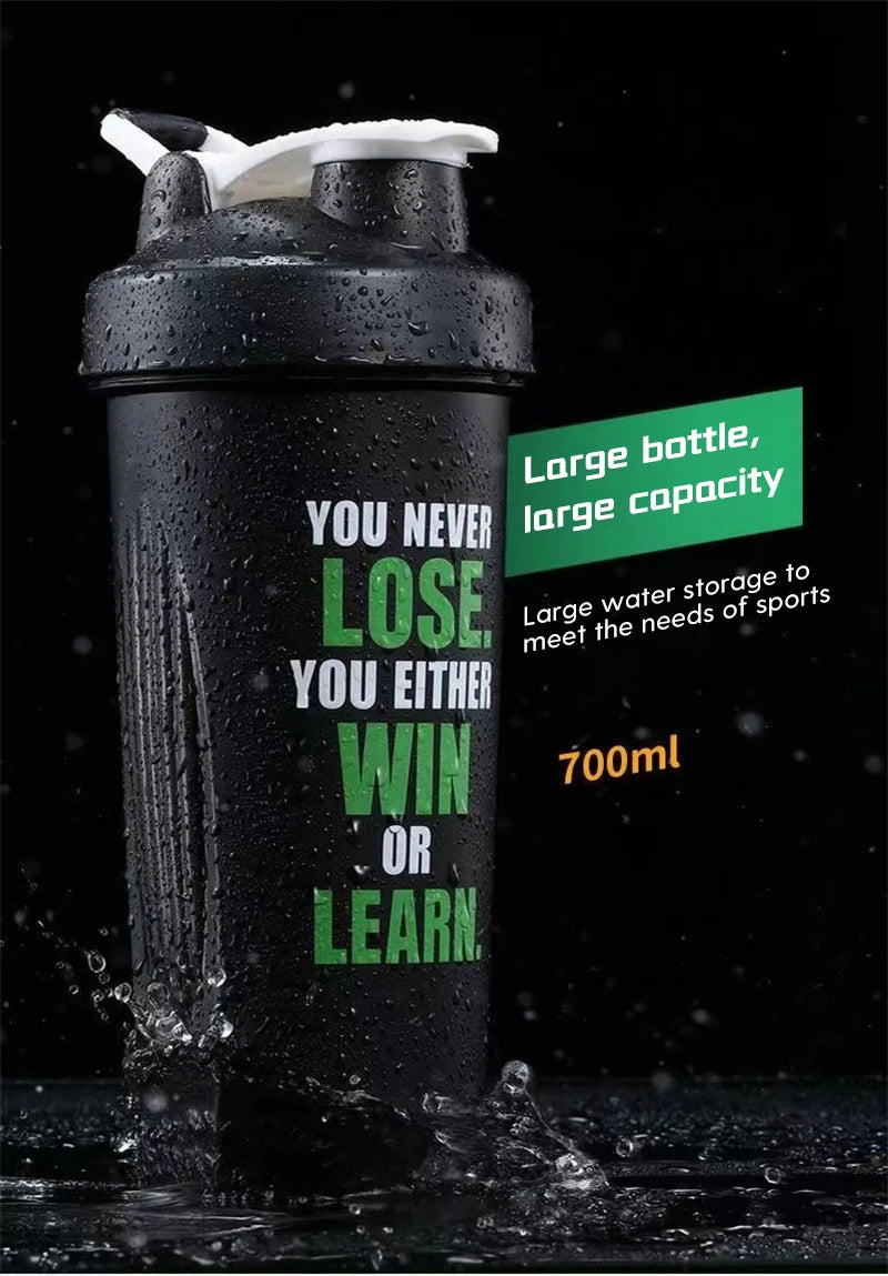 600ml Tritan Protein Shaker Bottle – Durable Graduated Sports Shake Cup for Gym, Running, Hiking & Everyday Fitness | RUNGEAR