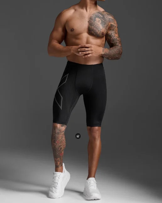 Men's Compression Base Layer Shorts | Quick-Dry Moisture-Wicking Sports Tights