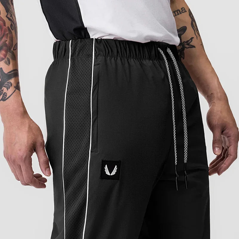 Men's Quick Dry Apparel: Loose Fit, Casual, Breathable Sports Workout Sweatpants for Running, All Sports / Rungear