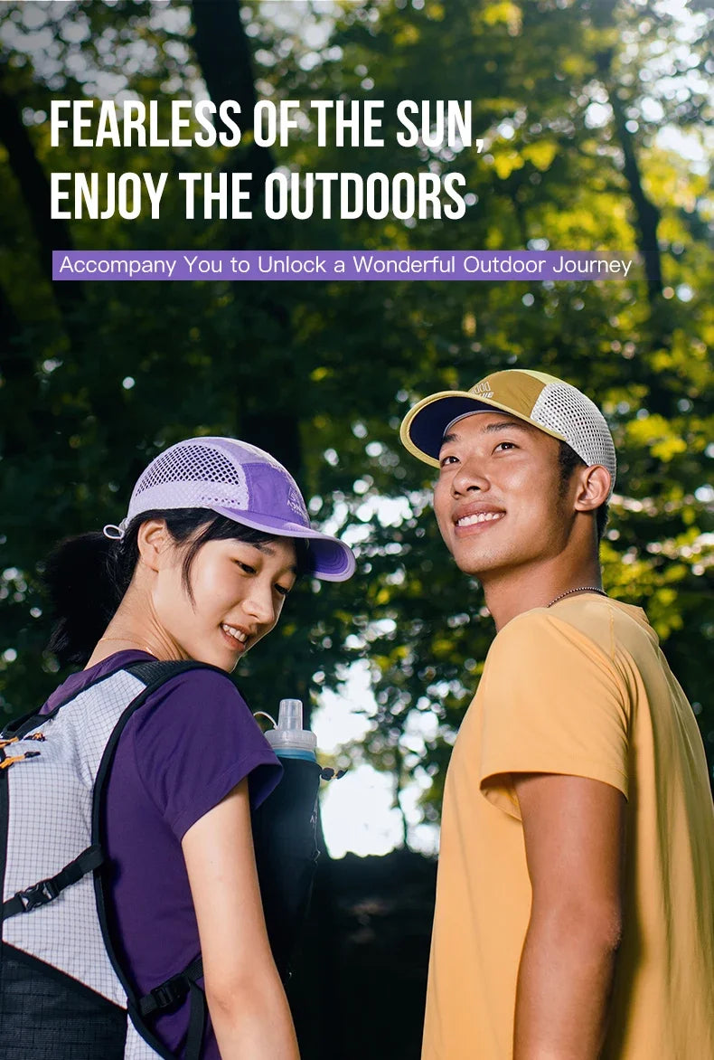 AONIJIE E4635 Running Cap – Breathable Sun Protection Visor Hat | Trail, Jogging & Outdoor Sports | Unisex