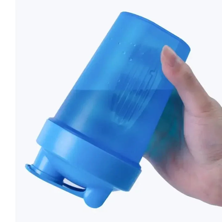 600ml Sports Protein Shaker Bottle – Lightweight Portable 20oz Plastic Shake Cup for Gym, Running & Fitness | RUNGEAR